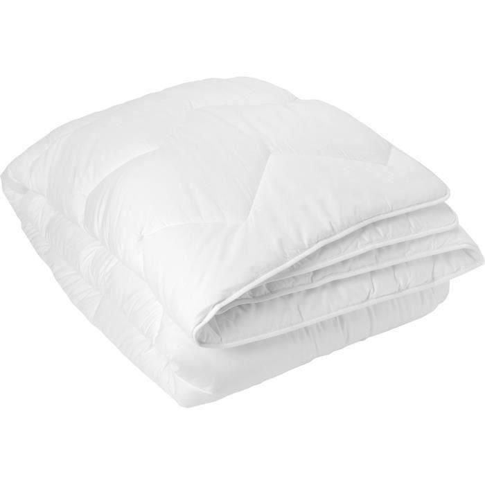 TOISON D'OR - Edredón Bambú Templado (300g/m²) - 220x240cm - Calidez templada - Viscosa de Bambú - 2 personas - Blanco 3