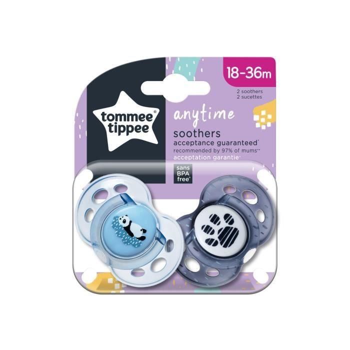 Chupete TOMMEE TIPPEE Classic CTN 18-36m Mixto x2 1