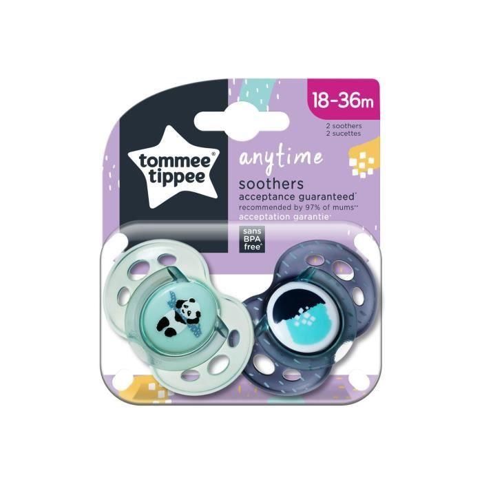 Chupete TOMMEE TIPPEE Classic CTN 18-36m Mixto x2 3