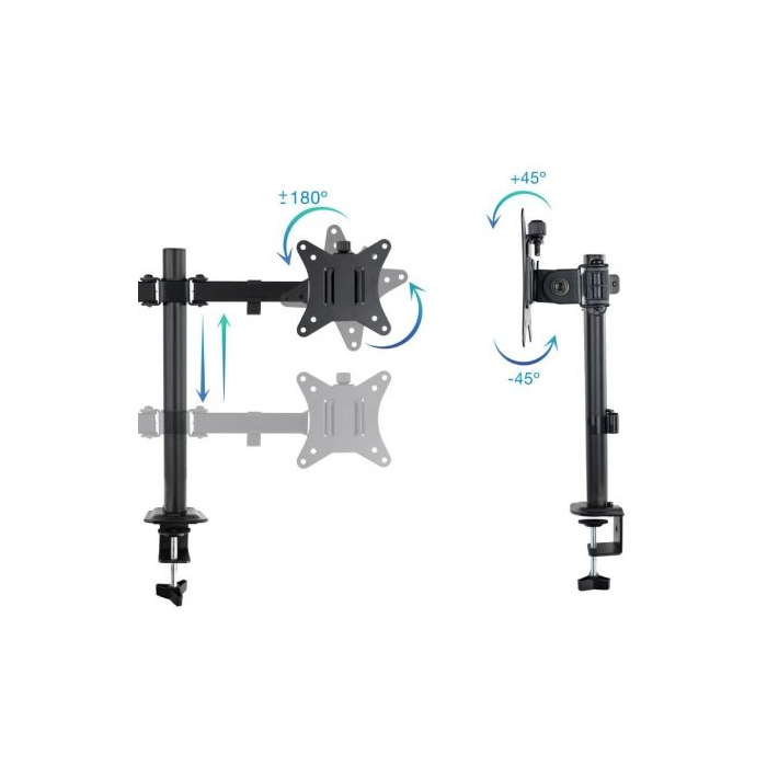 Soporte para 2 Monitores TooQ DB1802TN-B/ hasta 8kg 1