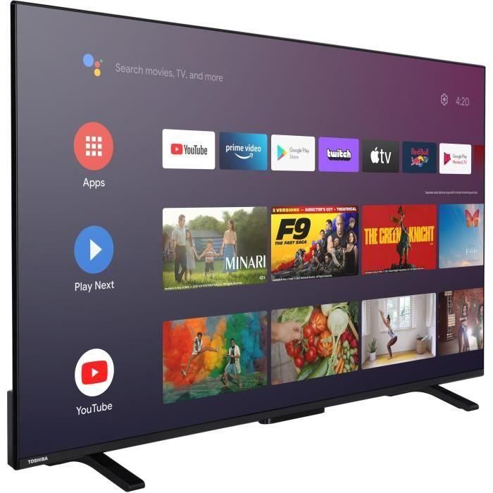 TOSHIBA 55UA2363DG - TV LED de 55'' (140 cm) - 4K UHD 3840x2160 - Dolby Vision - TV Android conectado - 3xHDMI - WiFi 1 TOSHIBA 55UA2363DG - TV LED de 55'' (140 cm) - 4K UHD 3840x2160 - Dolby Vision - TV Android conectado - 3xHDMI - WiFi 1
