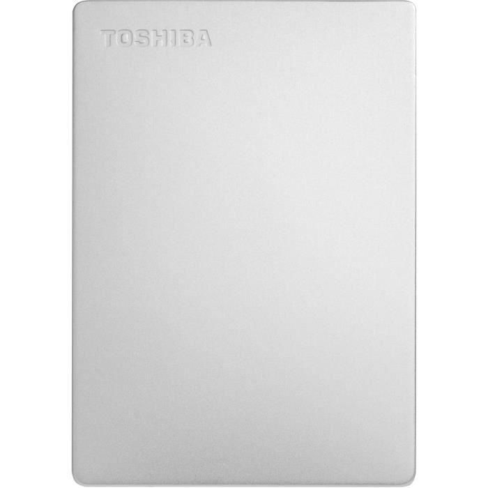 Disco Duro Externo Toshiba Canvio Slim Hdd 2,50-' 5.000 Mbit-S Usb 3.0 2 Tb Color Blanco