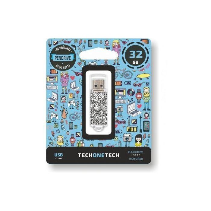 Memoria USB Tech One Tech Art-Deco 32 GB