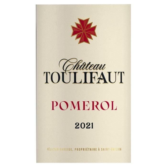 Château Toulifaut 2021 Pomerol - Vino tinto Burdeos 1