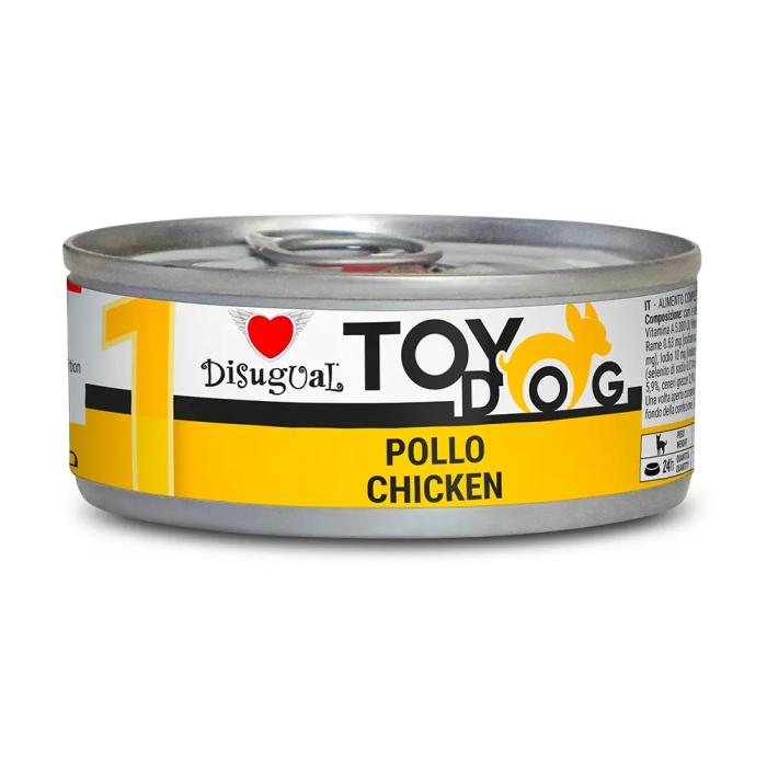 Disugual Toy Dog Pollo 12x85 gr Disugual Toy Dog Pollo 12x85 gr