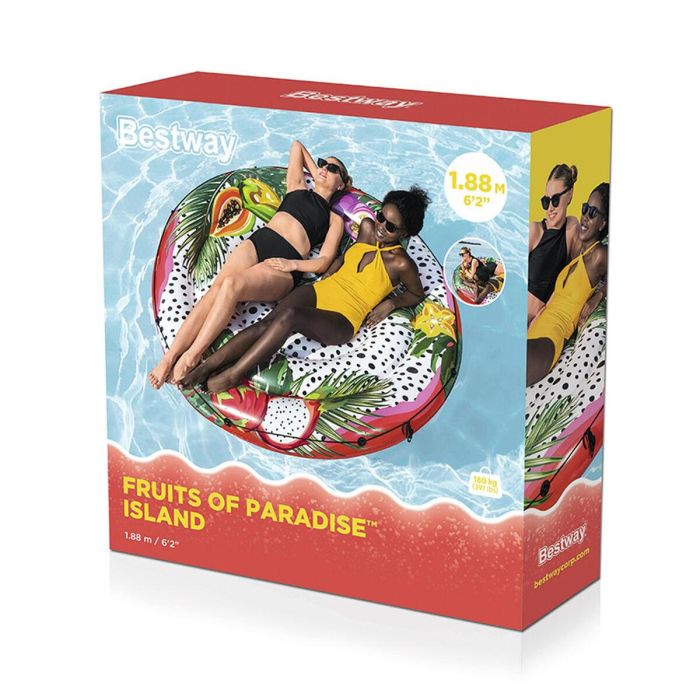 Bestway Isla Flotante Hinchable con Cuerda Fruta de la Pasion D188cm Playa y Piscina 43720 19 Bestway Isla Flotante Hinchable con Cuerda Fruta de la Pasion D188cm Playa y Piscina 43720 19