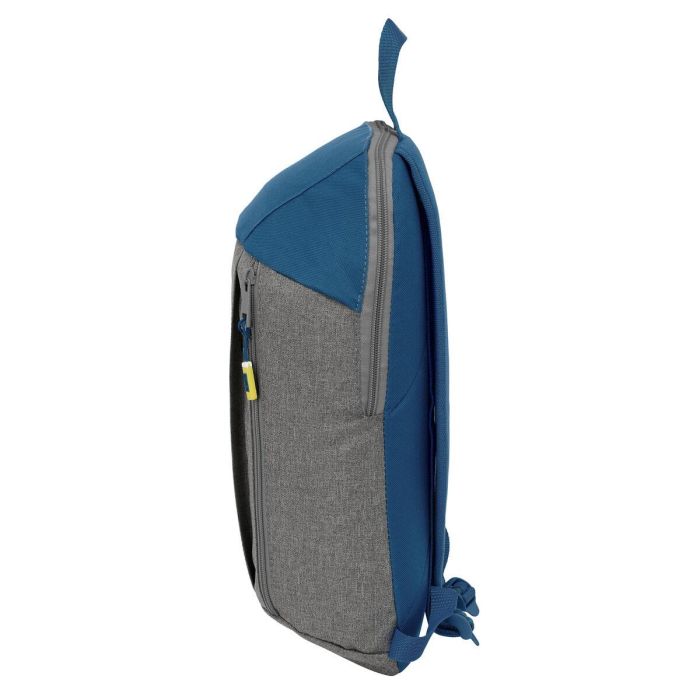 Mochila Casual Munich Street Azul Gris 1