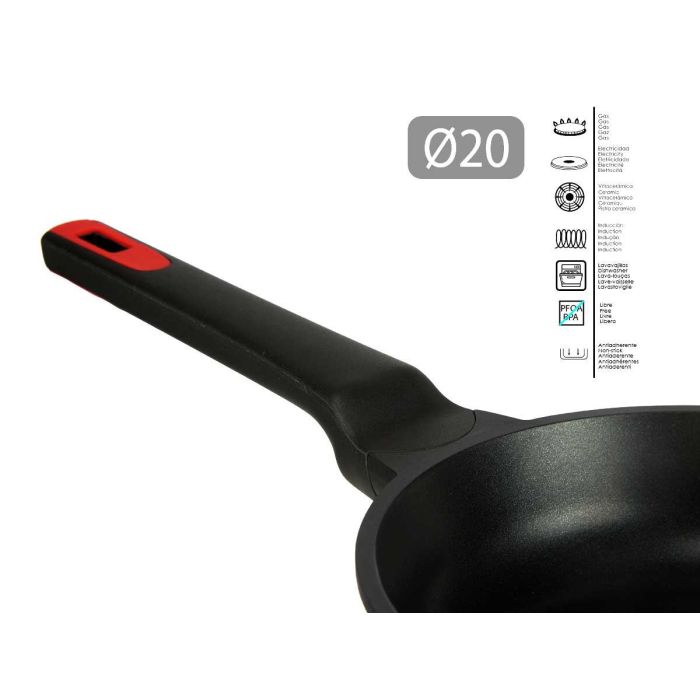 Sartén Kinvara 20 cm aluminio fundido, antiadherente, apto inducción (6 Unidades) 3 Sartén Kinvara 20 cm aluminio fundido, antiadherente, apto inducción (6 Unidades) 3