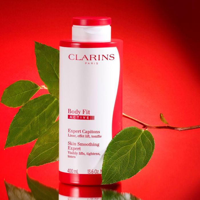 Clarins BODY FIT ACTIVE alisa y tonifica 400 ml Reafirmante Corporal Anticelulítico con Extracto de Té Matcha Bio 2