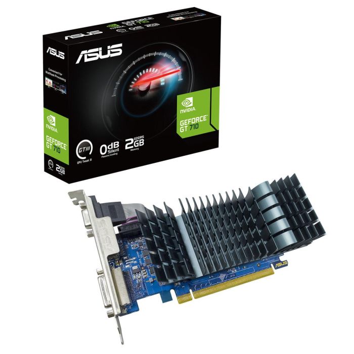 Tarjeta Gráfica Asus 90YV0ALA-M0NA00 NVIDIA GeForce GT 710 GDDR5 1 Tarjeta Gráfica Asus 90YV0ALA-M0NA00 NVIDIA GeForce GT 710 GDDR5 1