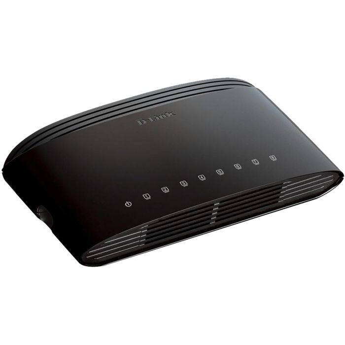 D-Link DES-1008D/E Switch Fast Ethernet 8 Puertos No Gestionado con 1Gbps Total y Control de Flujo IEEE 802.3x 1