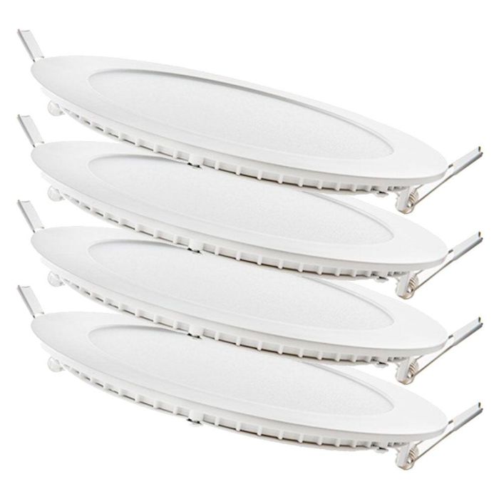 Pack 4 Placas LED 12W 1200Lm 6000ºK 40.000H [JL-GP-LZ-2-PK4-AP] 2