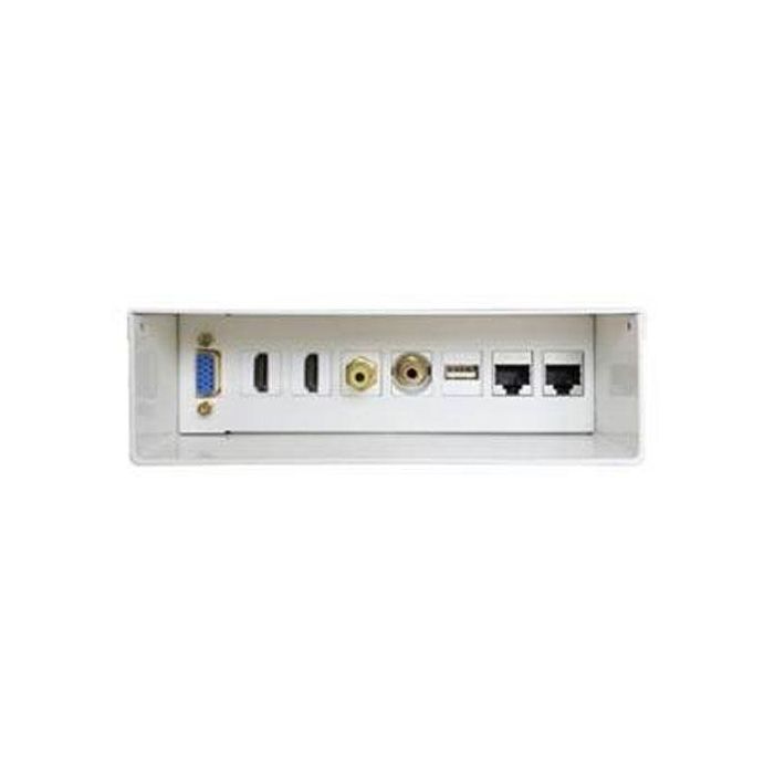 Aisens Caja De Conexiones Vga - 2 Hdmi - Jack 3.5 - Rca - 1 Usb - 2 Rj45 Aisens Caja De Conexiones Vga - 2 Hdmi - Jack 3.5 - Rca - 1 Usb - 2 Rj45