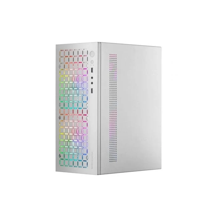 Mars gaming Caja Ordenador Minitorre Mccore Matx MicroATX Mini-ITX con Iluminación RGB y Ventana Lateral 4