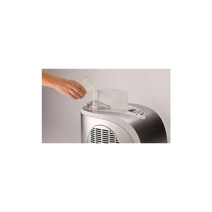 Ariete Heladera Gran Gelato Metal 693 Auto Refrigerante con Compresor Interno y Pantalla LCD para Helados Caseros 2