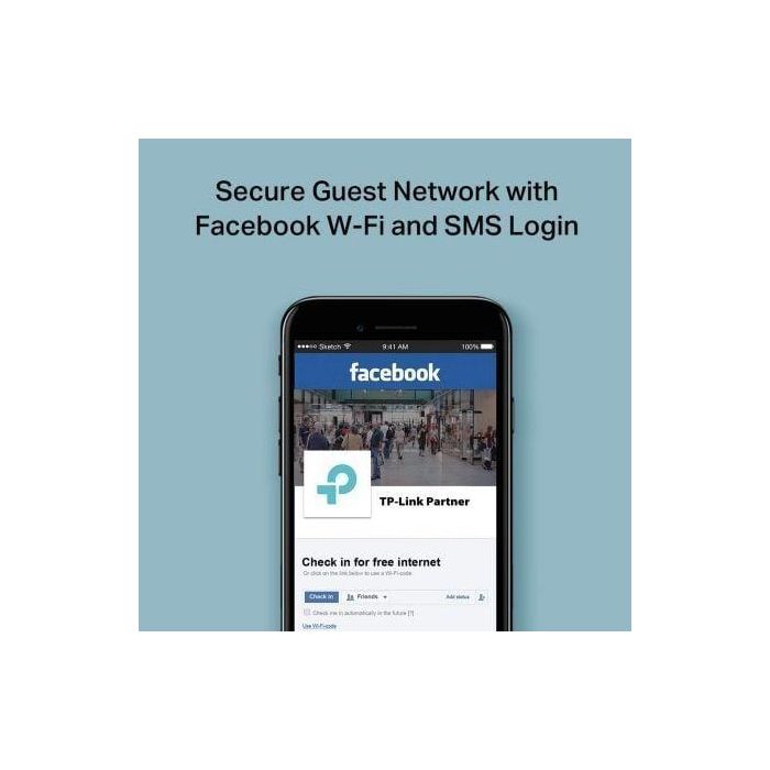 Punto de Acceso Inalámbrico TP-Link Omada PoE 1200Mbps/ 2.4/5GHz/ Antenas de 4dBi/ WiFi 802.11ac/n/b/g 4 Punto de Acceso Inalámbrico TP-Link Omada PoE 1200Mbps/ 2.4/5GHz/ Antenas de 4dBi/ WiFi 802.11ac/n/b/g 4
