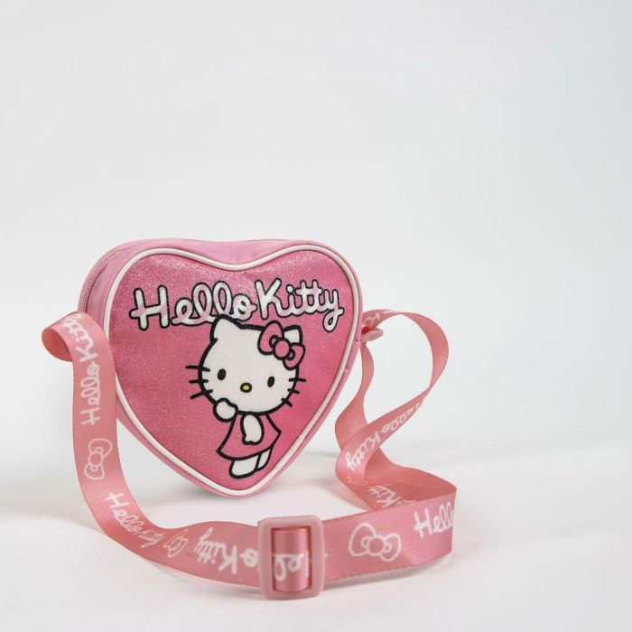 Cerdá Bolso Corazón Hello Kitty para Niñas 15.0 x 14.0 x 4.0 cm Rosa Edad +3 Años 2