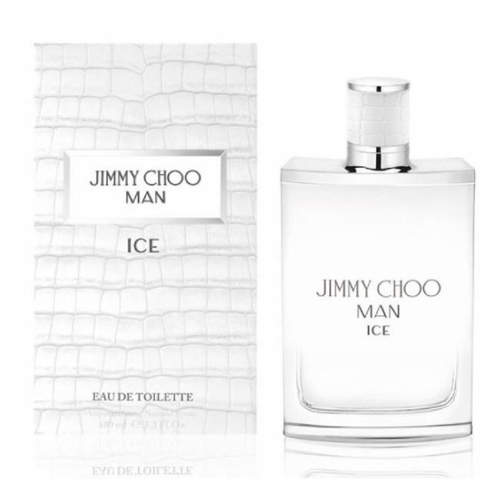 Jimmy Choo Man Ice Eau de Toilette 100 ml - Perfume Amaderado Aromático Intenso para Hombre Moderno, ideal para meses cálidos