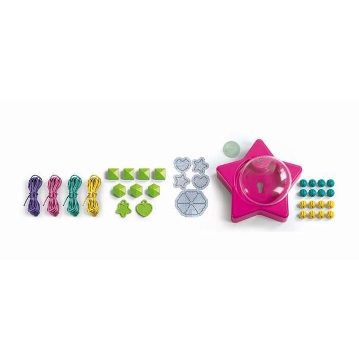 Clementoni Crazy Chic - Caja de creación de pulseras de la amistad - Cuentas e hilos - A partir de 7 años 4 Clementoni Crazy Chic - Caja de creación de pulseras de la amistad - Cuentas e hilos - A partir de 7 años 4