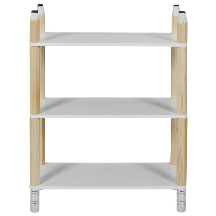 Home Deco Kids Estantería 3 Baldas Lápiz en Madera para Habitación Infantil - 60x24 cm; h.77,5 cm 2 Home Deco Kids Estantería 3 Baldas Lápiz en Madera para Habitación Infantil - 60x24 cm; h.77,5 cm 2