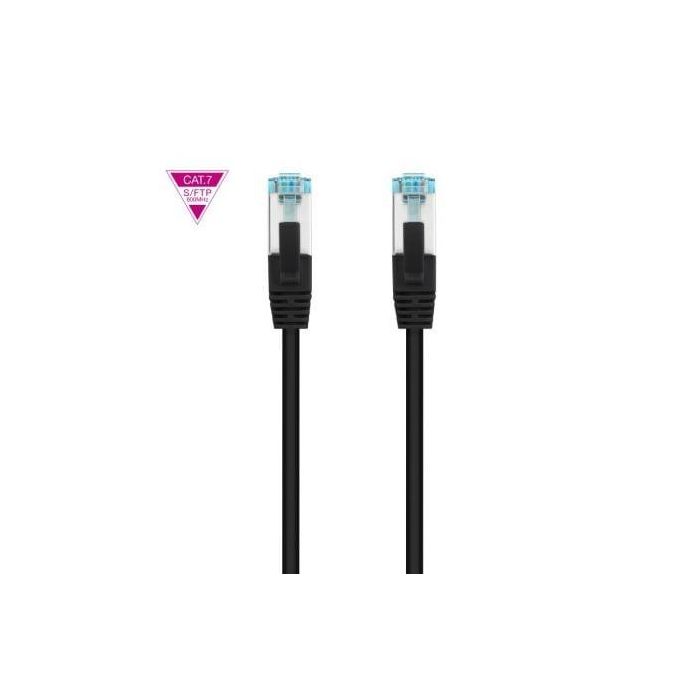 Nanocable 10.20.1700-BK Cable de Red Ethernet RJ45 SFTP Cat.7, 10 Gigabit, OFC AWG26 LSZH, 50 cm, Negro Nanocable 10.20.1700-BK Cable de Red Ethernet RJ45 SFTP Cat.7, 10 Gigabit, OFC AWG26 LSZH, 50 cm, Negro