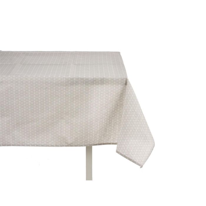 Kinvara Mantel Loneta Antimanchas Estrella Gris 140x180 cm (Set de 6) 3