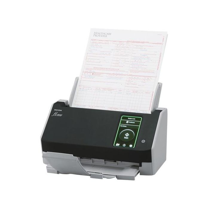 Ricoh fi-8040 Escáner de Documentos ADF Dúplex 40 ppm/80 ipm LAN USB 3.2 con Pantalla Táctil 50 Hojas 17