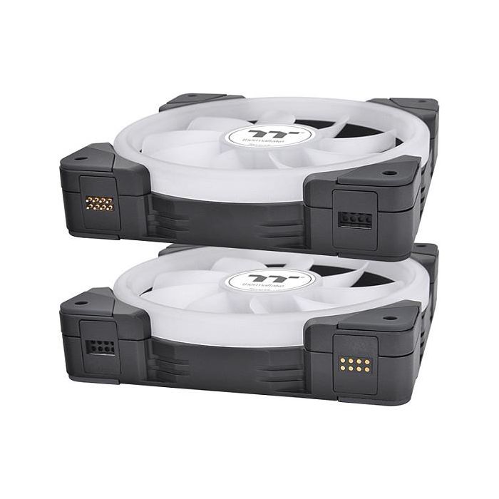 Thermaltake SWAFAN EX14 ARGB Ventilador de PC para Refrigeración 140mm, Iluminación LED, Pack de 3 Unidades 1