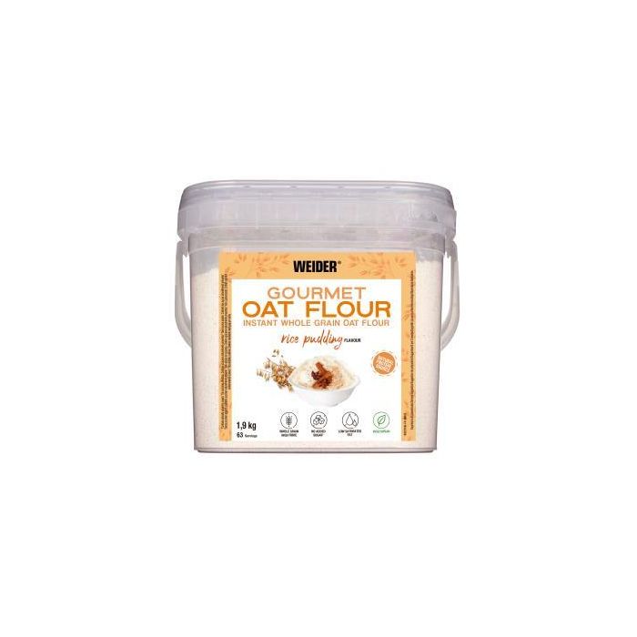 Weider Harina de Avena Instantánea Sabor Arroz con Leche 1.9Kg - Sin Azúcares Añadidos