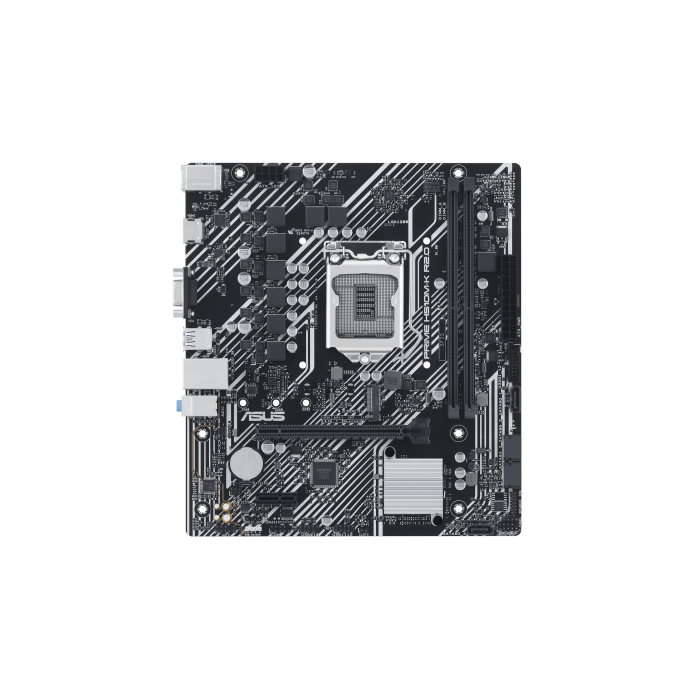 (A) Placa Asus Prime H510M-K R2.0,Intel,1200,H470,2Ddr4,64Gb,Vga+Hdmi,Gblan,4Sata3+M.2,3Usb3.2,Matx (A) Placa Asus Prime H510M-K R2.0,Intel,1200,H470,2Ddr4,64Gb,Vga+Hdmi,Gblan,4Sata3+M.2,3Usb3.2,Matx