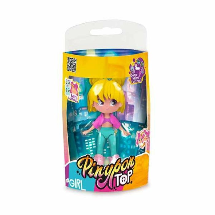 Figura pinypon top girls. tiene doble cara con tatuajes 11 cm. - modelos surtidos 2 Figura pinypon top girls. tiene doble cara con tatuajes 11 cm. - modelos surtidos 2