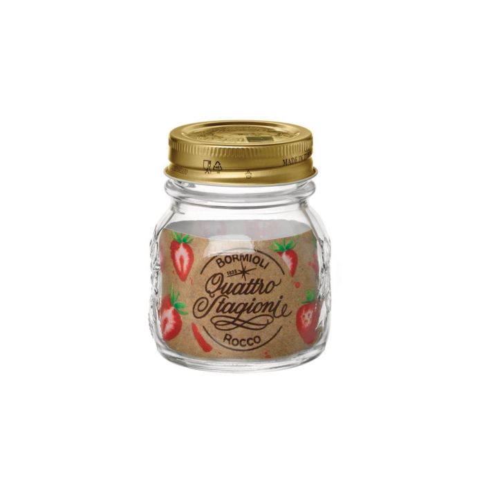 Tarro Conserva Vidrio Quattro Stagioni Bormioli Rocco 15 cL 4 Tarro Conserva Vidrio Quattro Stagioni Bormioli Rocco 15 cL 4