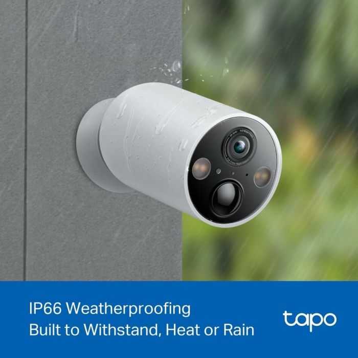TP-Link Tapo C425 Cámara de Seguridad IP Exterior Inalámbrica WiFi 4MP 2K Batería 10000mAh Visión Nocturna Audio 2 Vías IP66 13 TP-Link Tapo C425 Cámara de Seguridad IP Exterior Inalámbrica WiFi 4MP 2K Batería 10000mAh Visión Nocturna Audio 2 Vías IP66 13