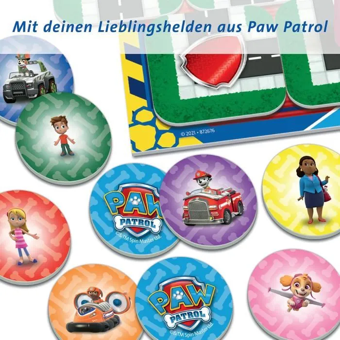 Ravensburger Laberinto Junior Paw Patrol Juego de Mesa para Niños y Niñas desde 4 Años 5