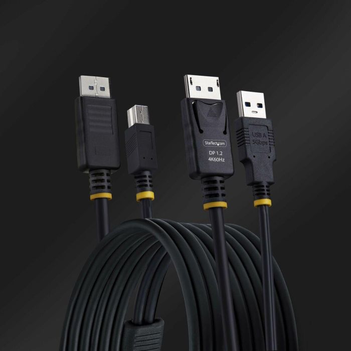 Cable adaptador Startech DU1226-KVM-CABLE Negro 1,8 m 7 Cable adaptador Startech DU1226-KVM-CABLE Negro 1,8 m 7