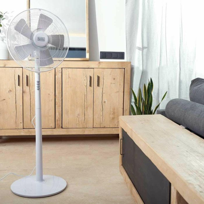 Ventilador de Pie Black & Decker BXEFP60E Blanco 60 W 4 Ventilador de Pie Black & Decker BXEFP60E Blanco 60 W 4