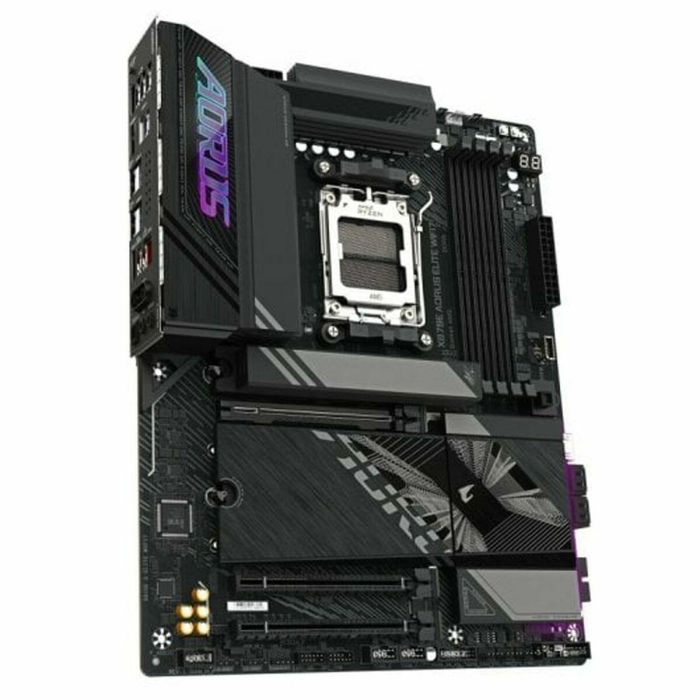 GIGABYTE Placa Base X870E A ELITE WIFI7 - Compatible con AMD Ryzen 9000, Wi-Fi 7, DDR5 hasta 8000MHz, 4xPCIe 5.0, 4xM.2, Ref. 9MX87EEL7-00-10 22 GIGABYTE Placa Base X870E A ELITE WIFI7 - Compatible con AMD Ryzen 9000, Wi-Fi 7, DDR5 hasta 8000MHz, 4xPCIe 5.0, 4xM.2, Ref. 9MX87EEL7-00-10 22