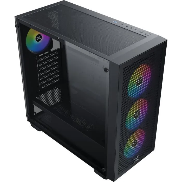 Xigmatek XIG1714783782923 Caja PC Gaming Z Pro Torre Media E-ATX Negra Sin Fuente de Alimentación 1