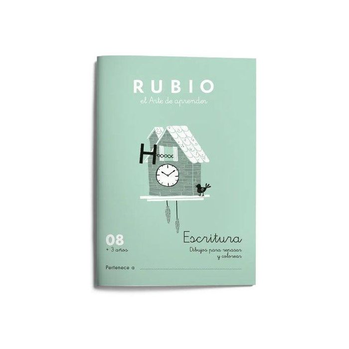 Cuaderno Rubio A5 Escritura Nº 08 (+3 Años) (Set de 10)