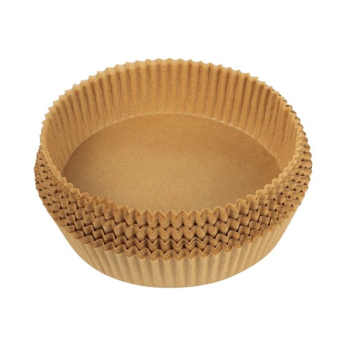 Masterpro Bandeja de papel para freidora de aire Ø20x4,5cm, marrón, 100 unid, Bgmp-7603 0 Masterpro Bandeja de papel para freidora de aire Ø20x4,5cm, marrón, 100 unid, Bgmp-7603 0
