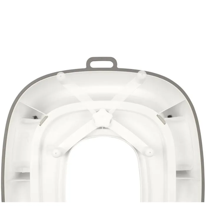 Hauck Reductor de Asiento de Inodoro para Bebé 18 Meses a 4 Años Ergonómico Gris HAU4007923722114