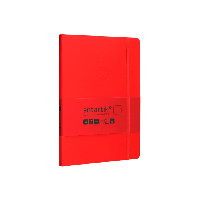 Antartik Cuaderno A5 Tapa Blanda Hojas Lisas Rojo 80 Hojas 80 gr FSC 4 Antartik Cuaderno A5 Tapa Blanda Hojas Lisas Rojo 80 Hojas 80 gr FSC 4
