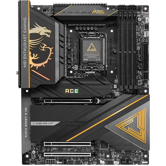 MSI MEG Z890 ACE 911-7E22-001 Placa Base Intel LGA 1851 Z890 4x DDR5 ATX Wi-Fi 7 para Ordenador 1 MSI MEG Z890 ACE 911-7E22-001 Placa Base Intel LGA 1851 Z890 4x DDR5 ATX Wi-Fi 7 para Ordenador 1