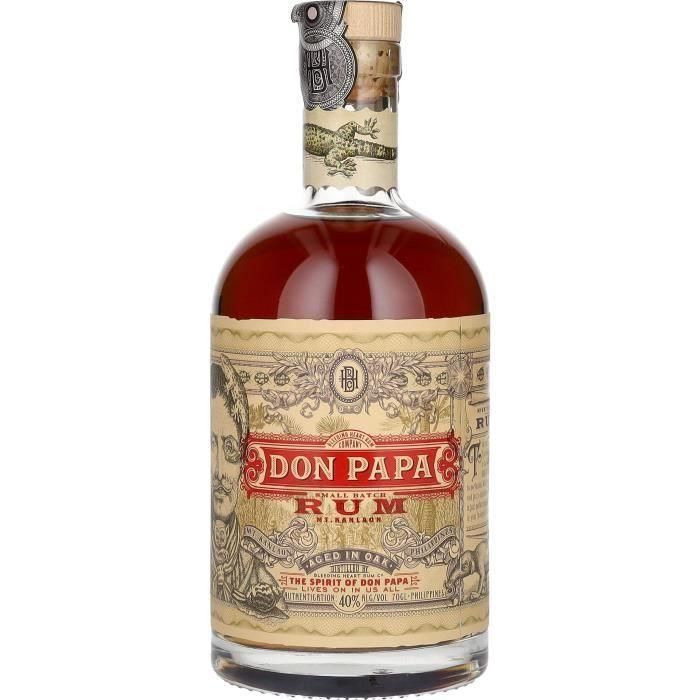 Don Papa 7 años 40 ° 70cl 1