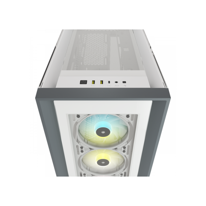 Corsair iCUE 5000X RGB Midi Tower Blanco 5 Corsair iCUE 5000X RGB Midi Tower Blanco 5