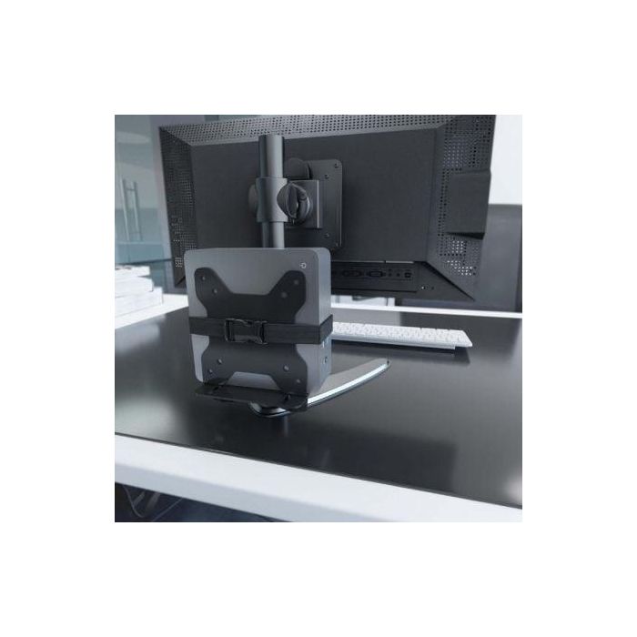 AISENS - SOPORTE VERSATIL DE INSTALACION PARA MINI PC, NEGRO 3