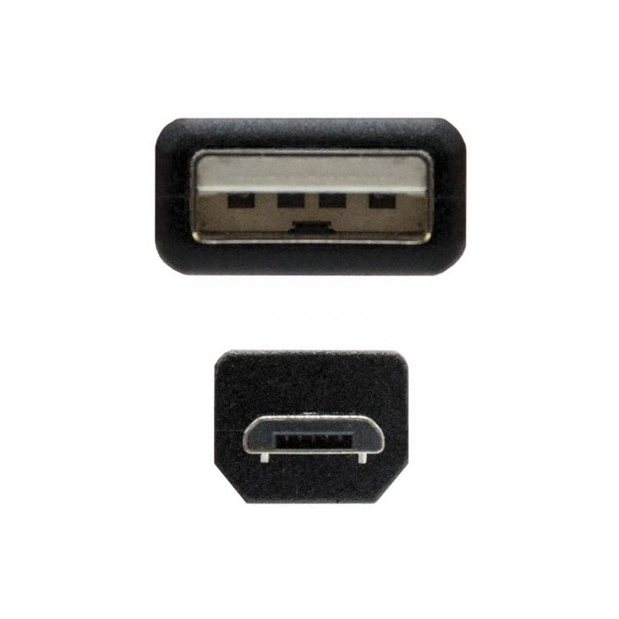 Nanocable 10.01.0503, Cable USB 2.0 Tipo A Macho a Micro USB Tipo B Macho, 3m Negro 3 Nanocable 10.01.0503, Cable USB 2.0 Tipo A Macho a Micro USB Tipo B Macho, 3m Negro 3