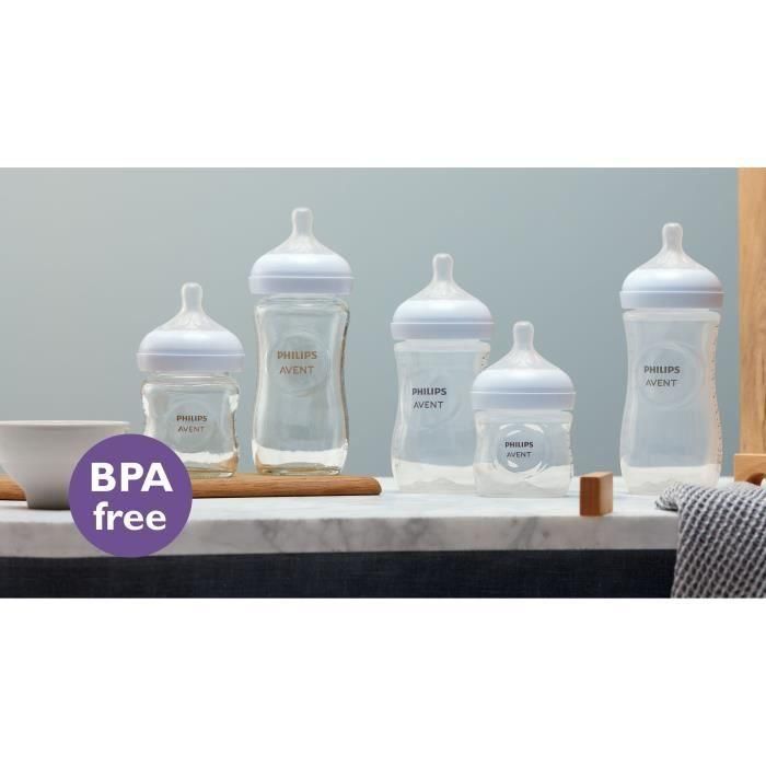 Philips Avent SCD838/11 Biberón Kit Recién Nacido Natural 3.0 Philips Avent SCD838/11 Biberón Kit Recién Nacido Natural 3.0