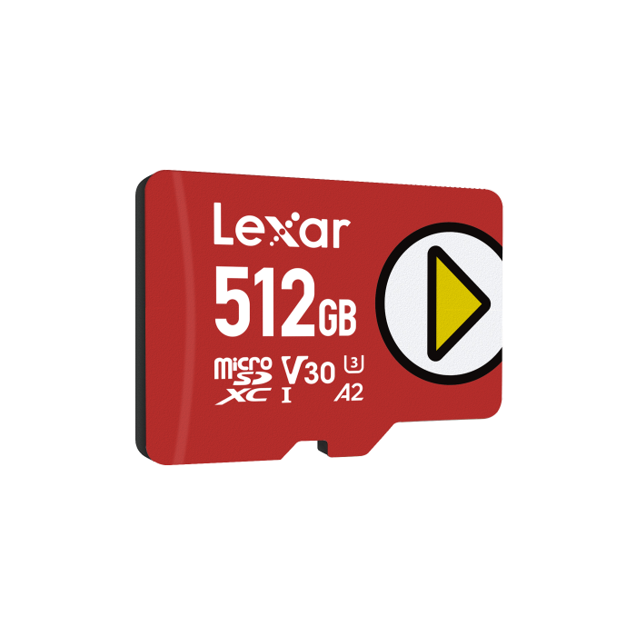 Lexar Tarjeta microSDXC PLAY UHS-I 512 GB Clase 10 U3 V30 A2 Velocidad 150 MB/s LMSPLAY512G-BNNNG 1 Lexar Tarjeta microSDXC PLAY UHS-I 512 GB Clase 10 U3 V30 A2 Velocidad 150 MB/s LMSPLAY512G-BNNNG 1