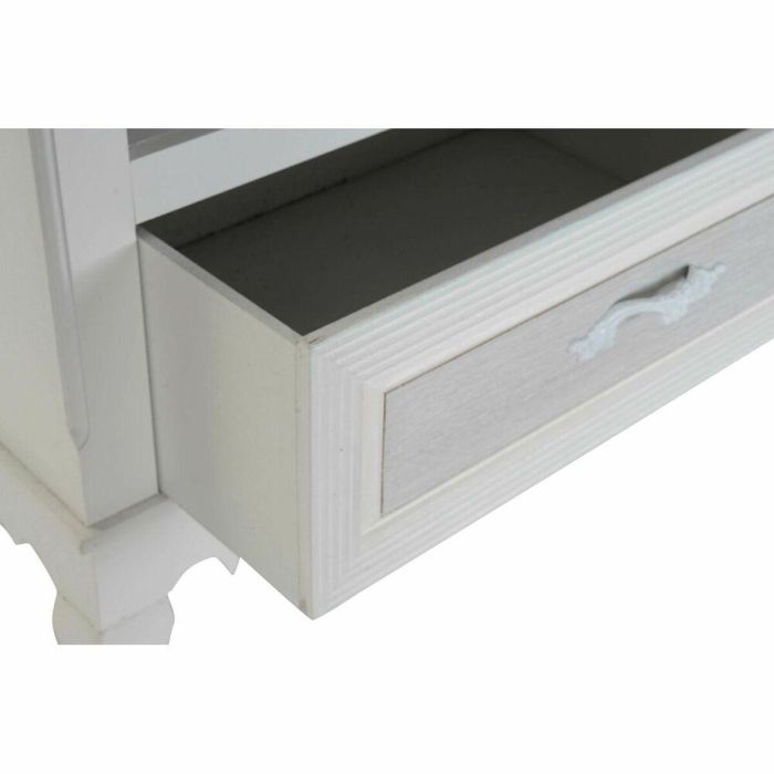 Mesa Centro Romantico DKD Home Decor Blanco 42 x 61 x 100 cm 5 Mesa Centro Romantico DKD Home Decor Blanco 42 x 61 x 100 cm 5